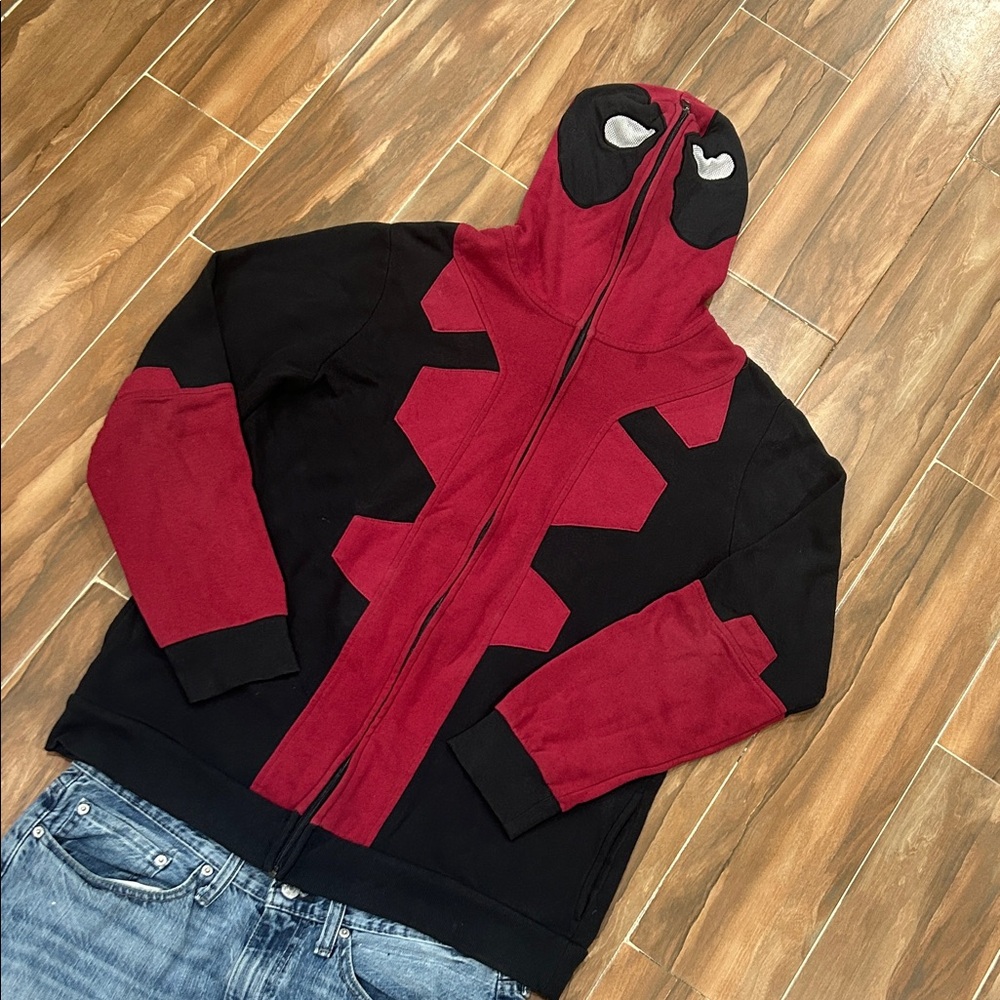 Deadpool Marvel Zip-Up Hoodie